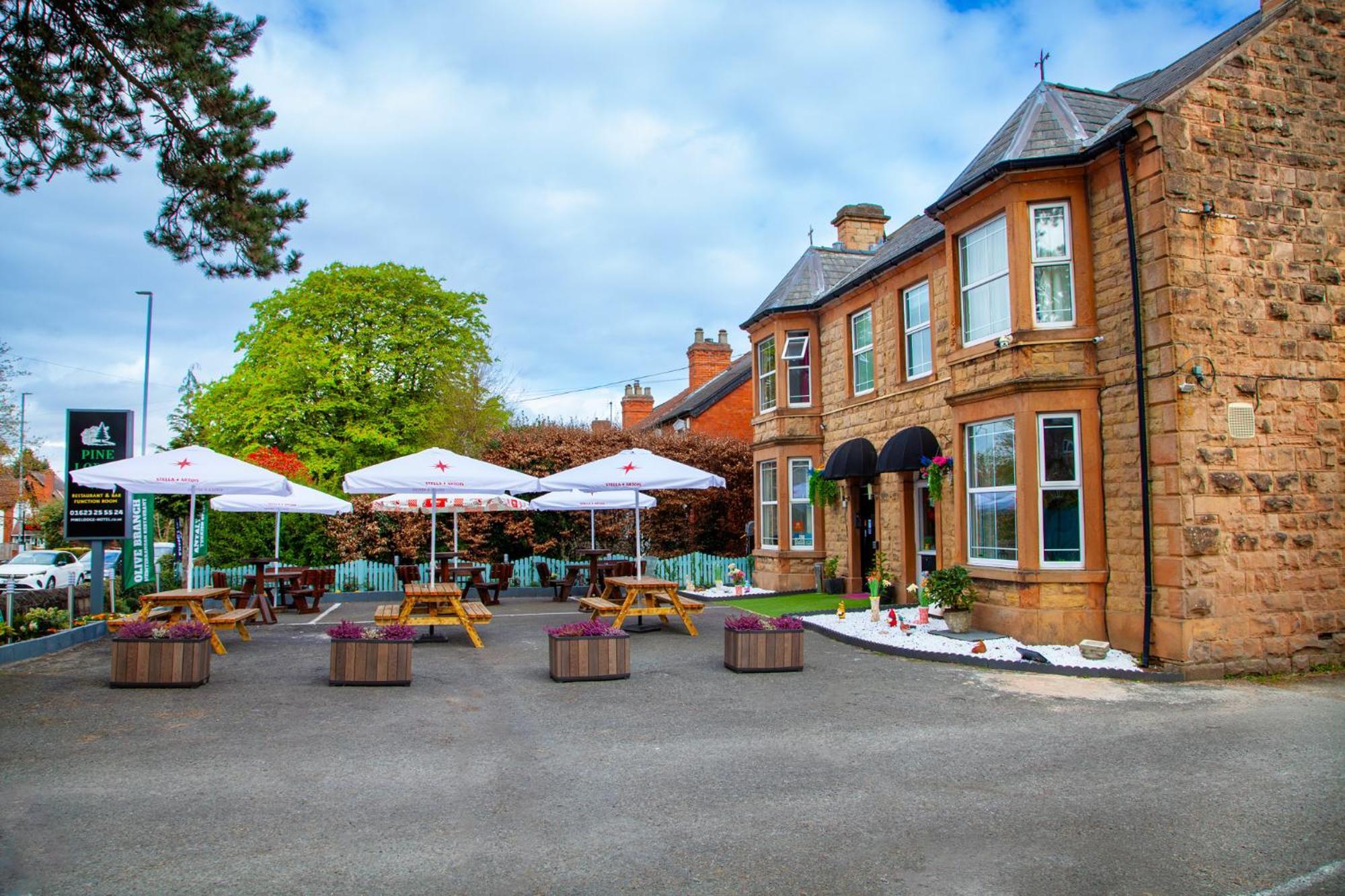 Pine Lodge Hotel & Restaurant Mansfield Exterior foto
